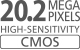 20,2 Megapiksel CMOS
