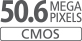 50,6 Megapiksel APS-C boyutlu CMOS sensör
